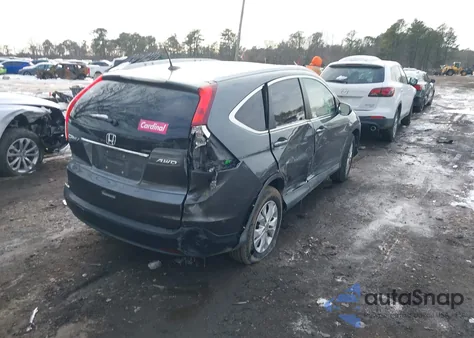 2012 Honda Cr-V Ex-L z USA, uszkodzony, nr VIN 2HKRM4H7XCH611536